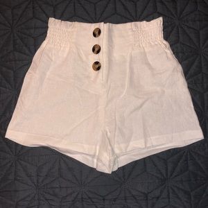 Fashion Nova White Shorts